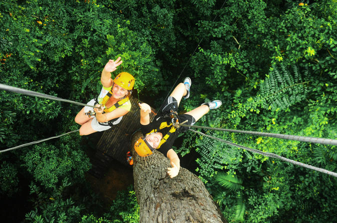 rainforest canopy zipline adventure from bangkok in bangkok 273712