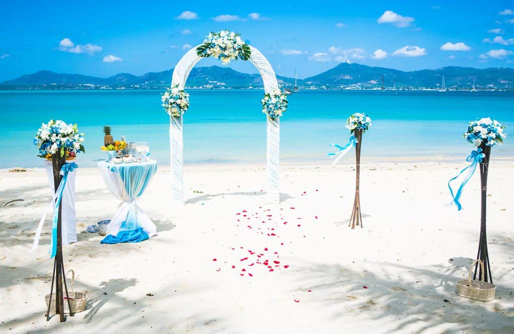 יעדי החתונה האטרקטיבים ביותר בתאילנד