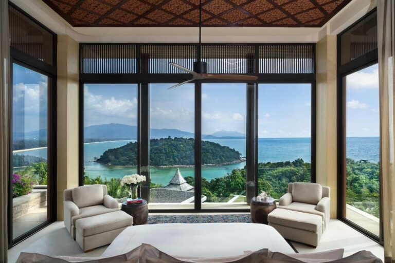 Anantara Layan Phuket Resort בית מגורים עם 4 חדרי שינה ונוף לים