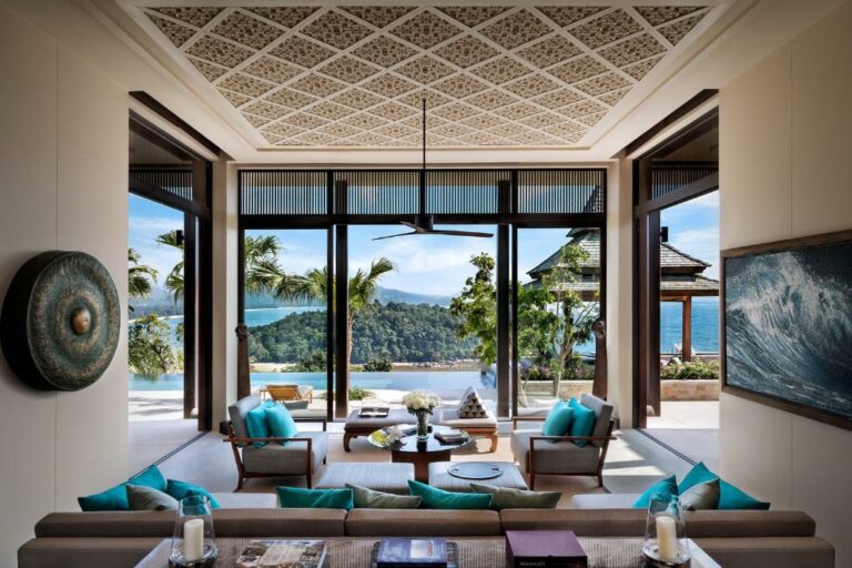 Anantara Layan Phuket Resort בית מגורים עם 5 חדרי שינה ונוף לים