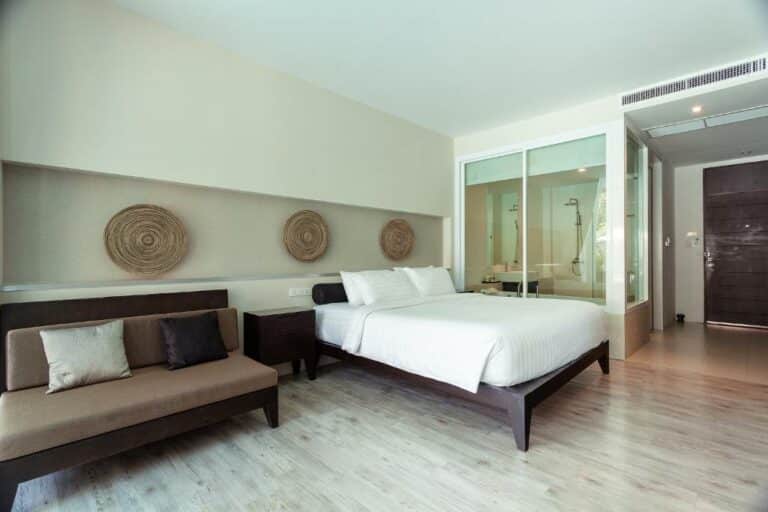 Sarikantang Resort & Spa, Koh Phangan חדר דלוקס זוגי או טווין עם נוף לבריכה
