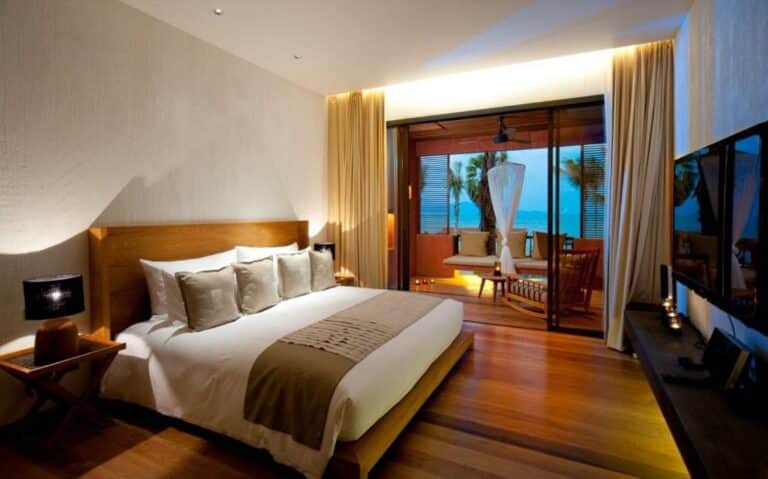 Hansar Samui Resort & Spa חדר זוגי עם נוף לים