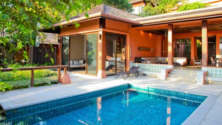 Sri Panwa Phuket Luxury Pool Villa Hotel - סוויטת משפחה עם 2 חדרי שינה, בריכה ונוף לגן