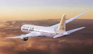 מטוס של חברת Gulf Air