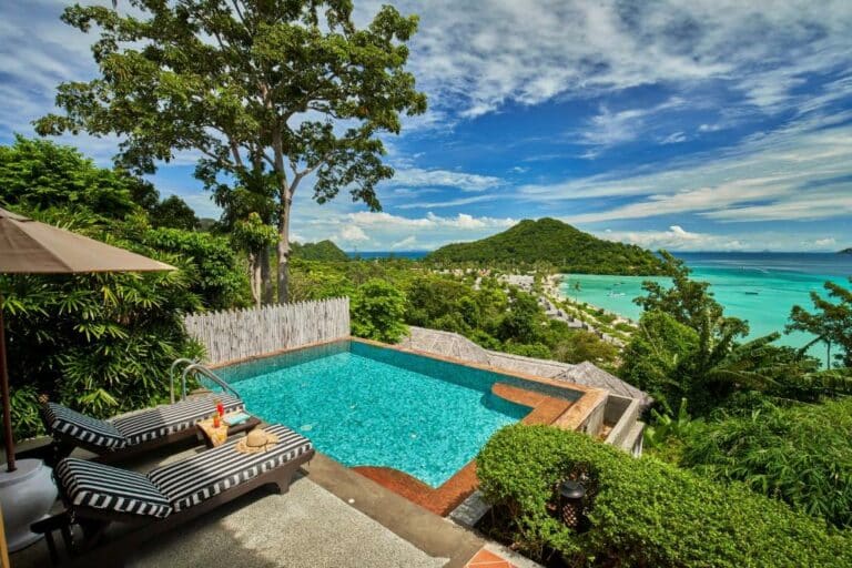 SAii Phi Phi Island Village Beach Resorti וילת Hillside Pool עם נוף לים