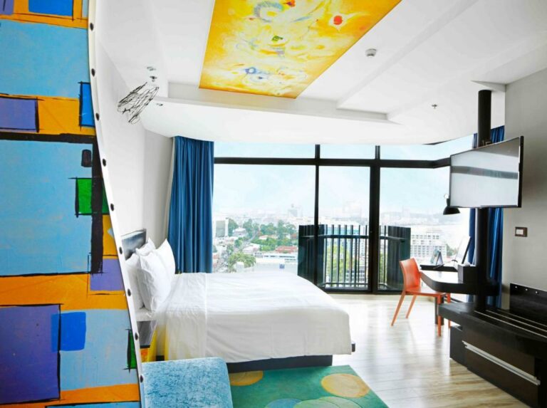 Siam@Siam Design Hotel Pattaya חדר ג'וניור פינתי עם נוף לים