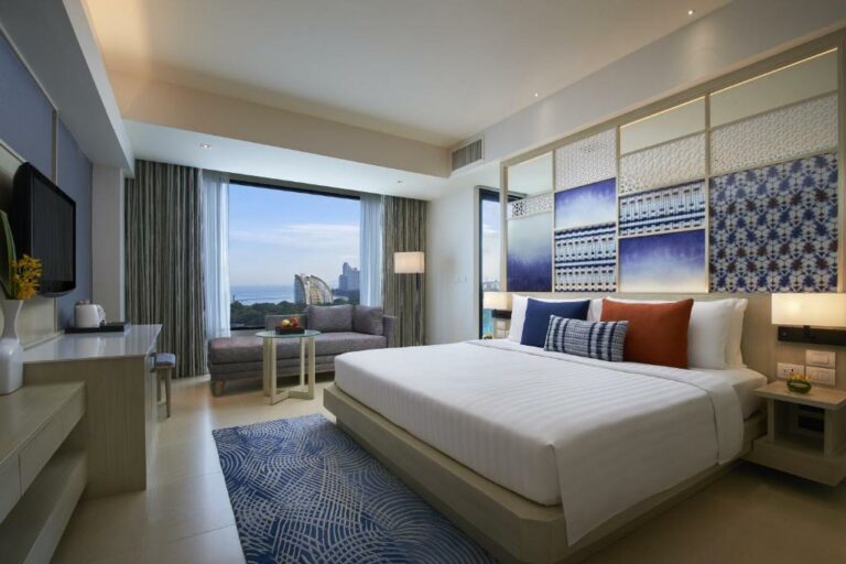 Amari Pattaya חדר דלוקס זוגי או טווין עם נוף לאוקיאנוס
