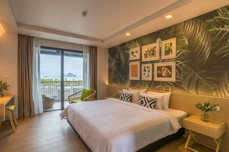 Panan Krabi Resort חדר דלוקס זוגי או טווין עם נוף לים