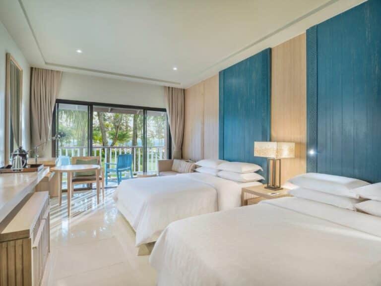 Dusit Thani Krabi Beach Resort חדר דלוקס טווין עם נוף לים