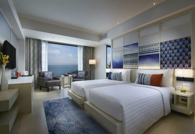 Amari Pattaya חדר דלוקס טווין עם נוף לים