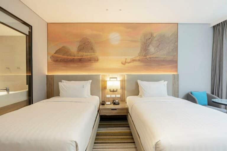 Holiday Inn Resort Krabi Ao Nang חדר סטנדרד טווין עם נוף לגן