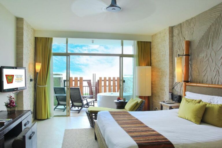 Centara Grand Mirage Beach Resort Pattaya יחידת אירוח דלוקס ספא קינג עם נוף לים